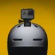 A set of flat and rounded mounting bases for GoPro, DJI Osmo Action, EKEN, SJCam, Insta360 sports cameras with 3M tapes...