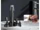 3-in-1 Trimmer for Nose, Ear, Beard, and Eyebrows, Black