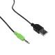 Kompiuterio garsiakalbiai 6W Audiocore AC805, USB, juodi