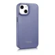 Odinis atverčiamasis dėklas iCarer iPhone 14 Plus MagSafe, šviesiai violetinis (WMI14220715-LP)