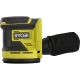 Ekscentrinis šlifuoklis Ryobi RROS18-0 ONE+ 18V 125 mm, be akumuliatoriaus