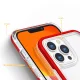 Hybrid Armor Clear 3 in 1 dėklas telefonui iPhone 13 Pro, raudonas