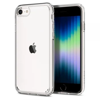 Apple iPhone 7 / 8 / SE (2020) (2022) 4.7" Spigen Ultra Hybrid Case Cover, Crystal Clear