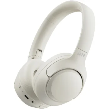 Belaidės ausinės QCY H3 Bluetooth 5.4 su ANC ir Hi-Res Audio, baltos