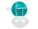 Compact Travel Jewelry Box / Organizer, 9 cm