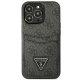 Guess 4G Triangle Logo Cardslot Case for iPhone 13 / 13 Pro, Black