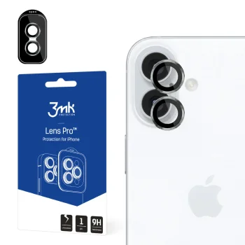 3mk Lens Protection Pro kameros apsauginis stiklas iPhone 16 / 16 Plus, žalias