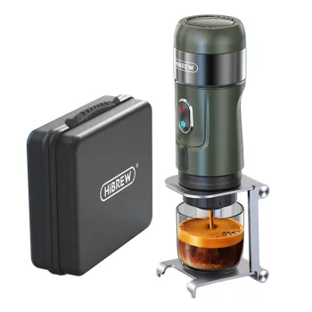 Nešiojamas kavos aparatas 3-in-1 HiBREW H4B_GN, 15 bar