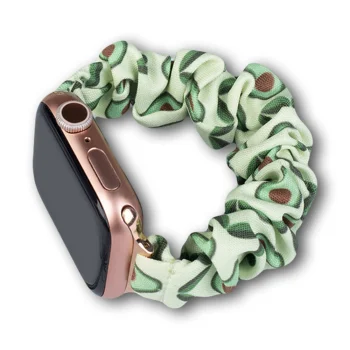 Medžiaginis dirželis Apple Watch 42/44/45mm laikrodžiams - Avokadas