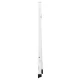 Sulankstomos pakopinės kopėčios Hailo K40, 3 pakopos, White / Black