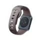 3mk silikoninis laikrodžio dirželis Apple Watch 42 / 44 / 45 / 49 mm, rudas