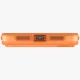 Uniq Clario Magclick įkrovimo dėklas iPhone 17 Pro, oranžinis