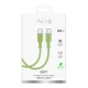 Puro ICON USB-C į USB-C laidas (1.5 m), žalias