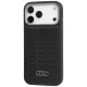 Audi iPhone 17 Pro Case GT Synthetic Leather MagSafe, Black