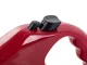 Automatic Retractable Dog Leash with Tape, 5m, up to 15kg, Red
