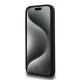 Karl Lagerfeld dėklas iPhone 15 Pro telefonui Silicone Karl & Choupette MagSafe, juodas