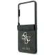 Guess Big 4G Logo dėklas telefonui Samsung Galaxy Z Flip 8, juodas