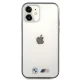 BMW iPhone 12 mini dėklas Sandblast, skaidrus