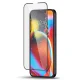 Apsauginis stiklas Spigen Glas.TR Slim FC, skirtas iPhone 13 / 14 / 16e, juodas