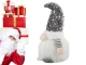 Christmas Tree Gnome with LED Light, 28 cm