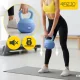 Minkštas svarmuo kettlebell 4FIZJO Soft 10 kg, mėlynas