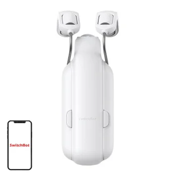Išmanusis užuolaidų variklis SwitchBot Curtain Rod 3, baltas