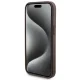 Guess iPhone 15 dėklas ir 5000mAh MagSafe išorinė baterija, rudas