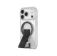 AmazingThing Titan Pro Lens Stand dėklas iPhone 18 Pro su stovu ir MagSafe, skaidrus