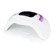 Glow S1 Dual LED UV nagų lempa 168W, rožinio aukso