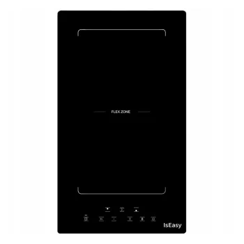 Indukcinė kaitlentė IsEasy LI2V-15 su Flex Zone (3400W), juoda