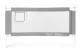 Ecotoys lovos apsauginis barjeras vaikams, 150 cm, pilka/balta