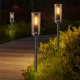 Saulės energija įkraunamas sodo šviestuvas Forever Light SUNARI FLS-97 3000K, juodas