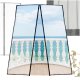 LUARO Magnetic Door Mosquito Net, 100x210 cm, Black