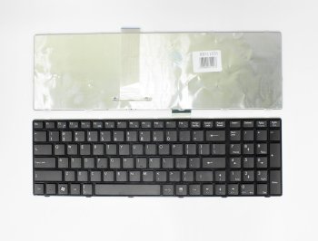 Extra Digital nešiojamojo kompiuterio klaviatūra Msi GT660 / A6200 / S6000, juoda