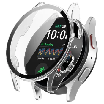 Tech-Protect Defense360 Case for Samsung Galaxy Watch 7 (44mm), Transparent