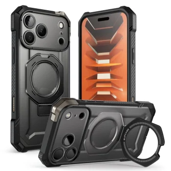 Dėklas Supcase UB Grip Mag, iPhone 18 Pro Max / 17 Pro Max, su MagSafe, juodas