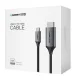 Ugreen HDMI to USB Type C laidas 4K 60Hz 1.5m, juodai pilkas