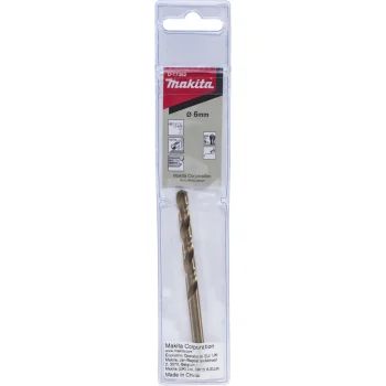 Metalo grąžtas Makita HSS-Co D-17382, 6.0 x 93 mm