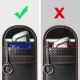 Automobilio raktų dėklas Tech-Protect KLR100 RFID, juodas su raudona