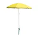 Adjustable Beach and Garden Umbrella with UV Protection, 150 cm, Yellow