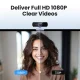 Ugreen CM678 Full HD 1080p USB internetinė vaizdo kamera, pilka