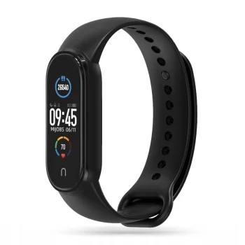 Tech-Protect IconBand dirželis Xiaomi Mi Smart Band 5 / 6 / 7 / NFC, juodas