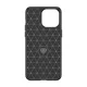 Lankstus dėklas iPhone 15 Pro Carbon Case, mėlynas