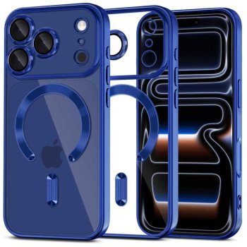 Dėklas Tech-Protect MagFlex MagSafe tinka iPhone 17 Pro - skaidrus / mėlynas