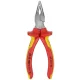 Smailianosės kombinuotos replės KNIPEX 08 26 145, 145 mm, raudonos / geltonos