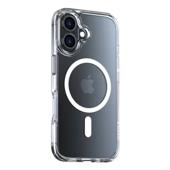 Torras Diamond-Mag dėklas telefonui iPhone 16 Plus, skaidrus