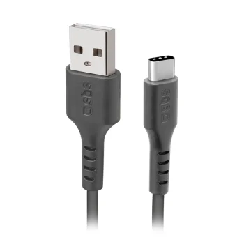 SBS USB-A į USB-C laidas (2 m), juodas