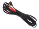 Maclean MCTV-825 Angled 3.5mm Mini Jack to 2RCA Audio Cable, 3m, Black