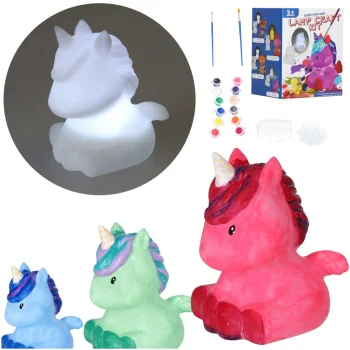Kids Paint-Your-Own Night Light Unicorn DIY Creative Set