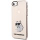 Karl Lagerfeld Ikonik Choupette dėklas iPhone 7/8/SE rožinis